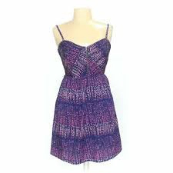 Roxy women’s purple adjustable straps dress size medium - Picture 2 of 8